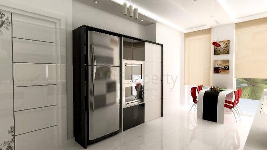 Квартира 1+1 с мебелью в комплексе в Молла Юсуф Коньяалты