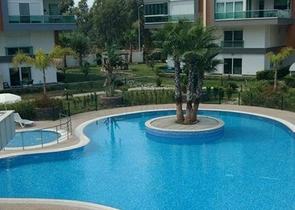 Квартира 1+1 с мебелью в комплексе в Молла Юсуф Коньяалты