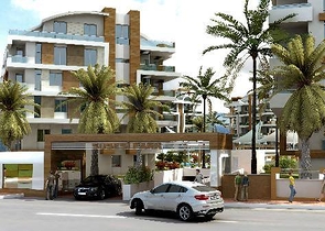 Квартира 1+1 с мебелью в комплексе в Молла Юсуф Коньяалты