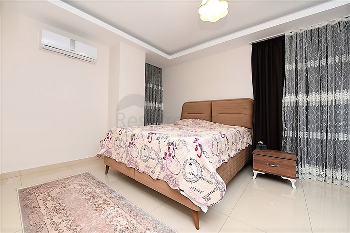 Меблированная квартира планировкой 1+1 в русскоязычном районе Махмутлар