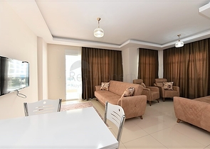 Меблированная квартира планировкой 1+1 в русскоязычном районе Махмутлар