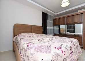 Меблированная квартира планировкой 1+1 в русскоязычном районе Махмутлар