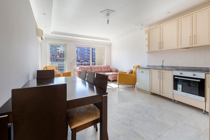 Квартира планировки 2+1 в благоустроенном комплексе в районе Тосмур