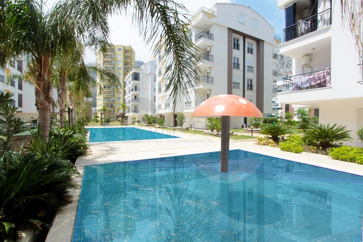 Квартира 2+1 с мебелью в микрорайоне Хурма Коньяалты