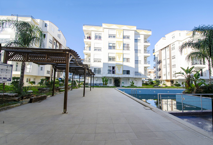 Квартира 2+1 с мебелью в микрорайоне Хурма Коньяалты