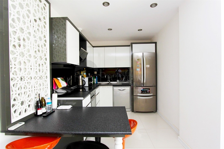 Квартира 2+1 с мебелью в микрорайоне Хурма Коньяалты