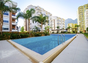 Квартира 2+1 с мебелью в микрорайоне Хурма Коньяалты