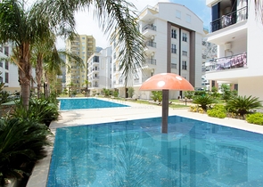 Квартира 2+1 с мебелью в микрорайоне Хурма Коньяалты