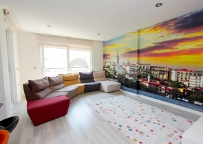 Квартира 2+1 с мебелью в микрорайоне Хурма Коньяалты