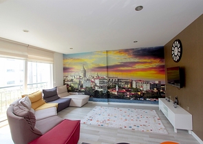 Квартира 2+1 с мебелью в микрорайоне Хурма Коньяалты