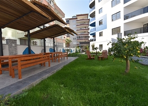 Трёхкомнатная квартира в новом доме в центре Алании