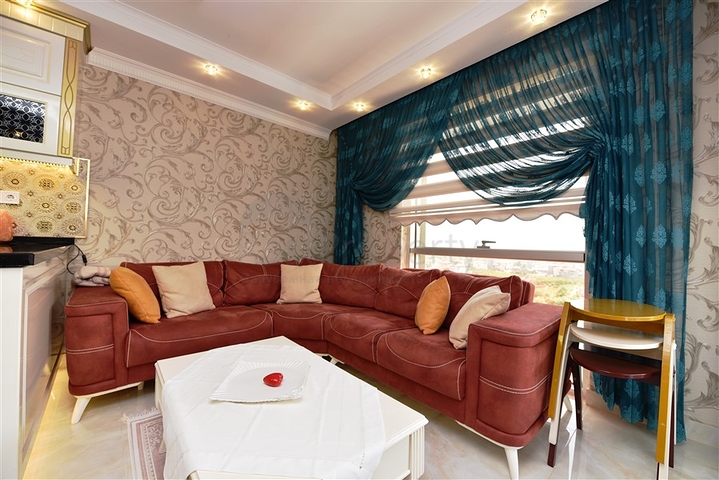 Меблированный пентхаус 4+2 люкс класса в районе Оба