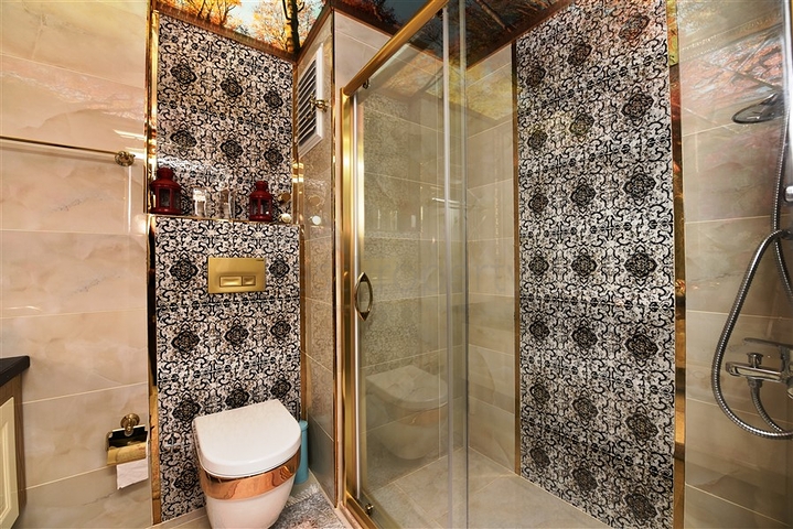 Меблированный пентхаус 4+2 люкс класса в районе Оба