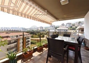 Меблированный пентхаус 4+2 люкс класса в районе Оба