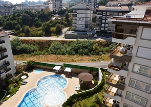 Меблированный пентхаус 4+2 люкс класса в районе Оба