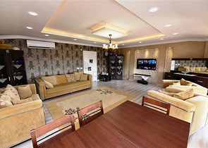 Меблированный пентхаус 4+2 люкс класса в районе Оба