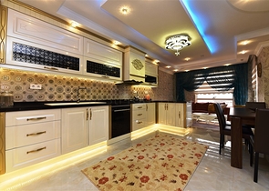 Меблированный пентхаус 4+2 люкс класса в районе Оба