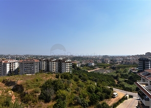 Меблированный пентхаус 4+2 люкс класса в районе Оба