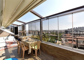 Меблированный пентхаус 4+2 люкс класса в районе Оба