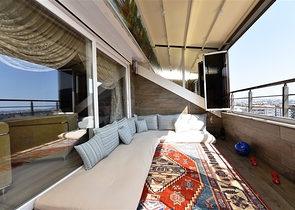 Меблированный пентхаус 4+2 люкс класса в районе Оба