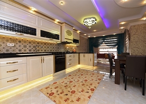 Меблированный пентхаус 4+2 люкс класса в районе Оба