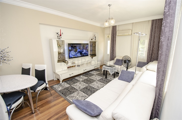 Трехкомнатная квартира в комплексе в Лимане Коньяалты Анталья