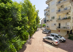 Трехкомнатная квартира в комплексе в Лимане Коньяалты Анталья