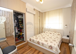 Трехкомнатная квартира в комплексе в Лимане Коньяалты Анталья