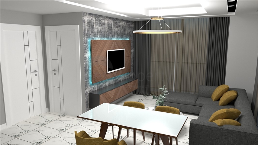 Новый строящийся проект в центре города Алания