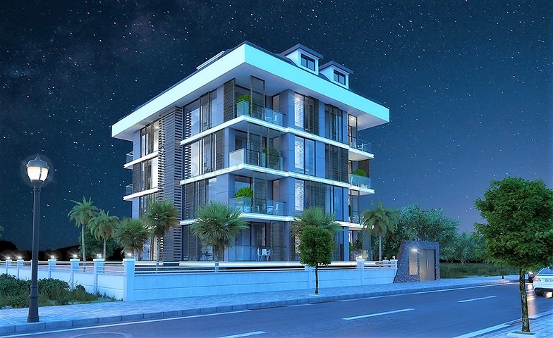 Новый строящийся проект в центре города Алания