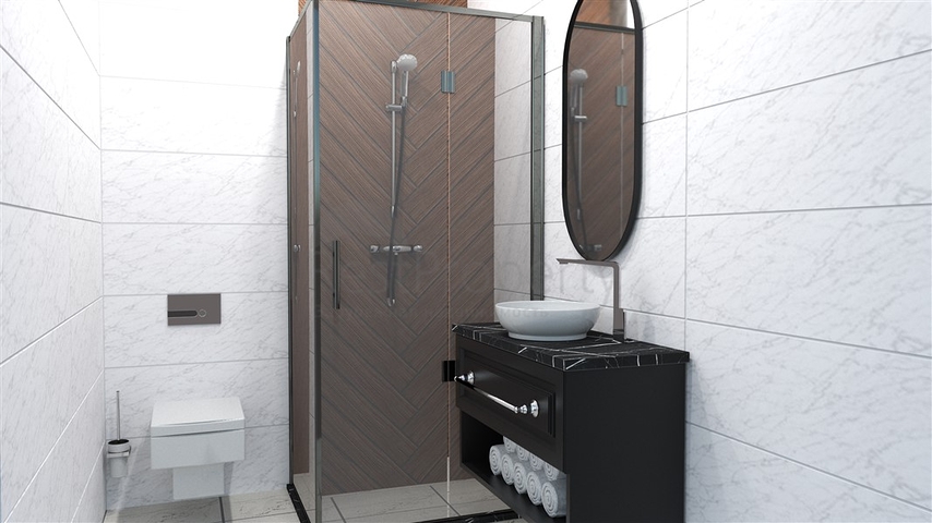 Новый строящийся проект в центре города Алания