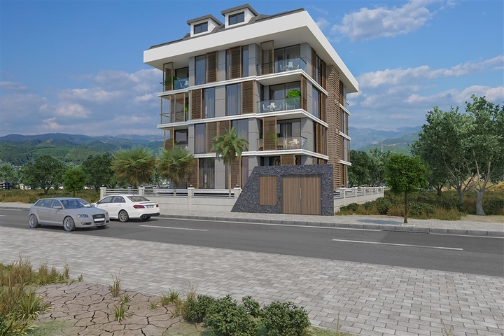 Новый строящийся проект в центре города Алания