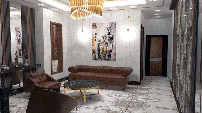 Новый строящийся проект в центре города Алания