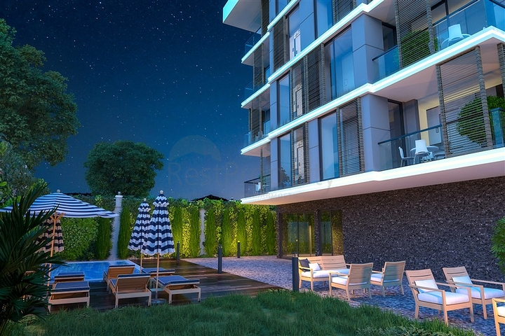 Новый строящийся проект в центре города Алания