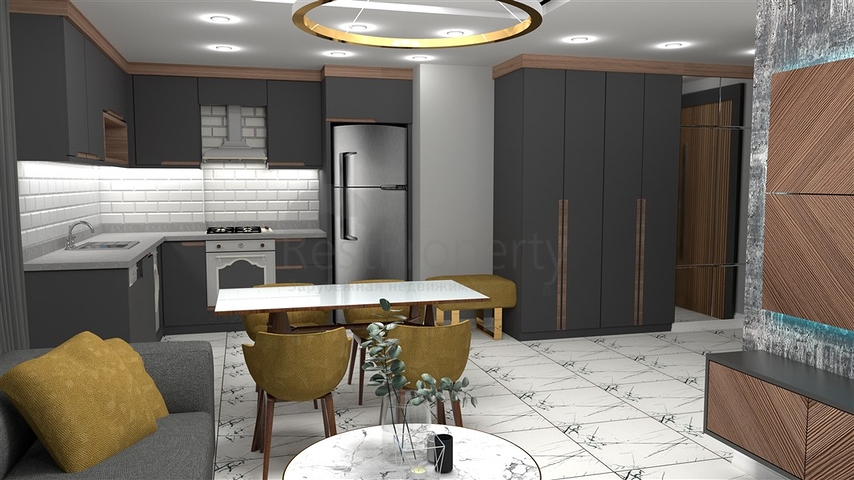 Новый строящийся проект в центре города Алания