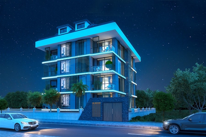 Новый строящийся проект в центре города Алания