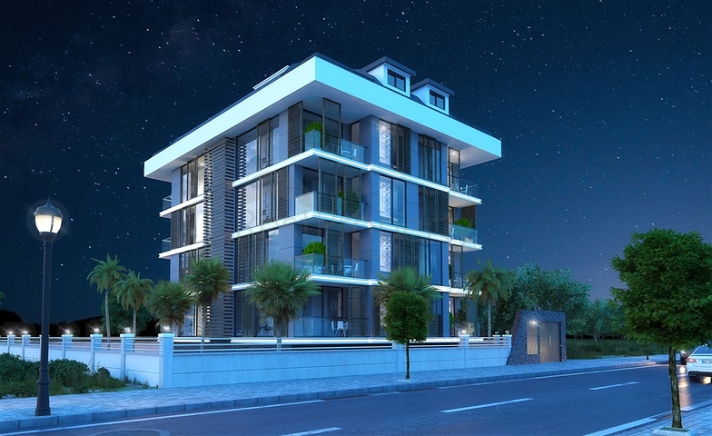 Новый строящийся проект в центре города Алания