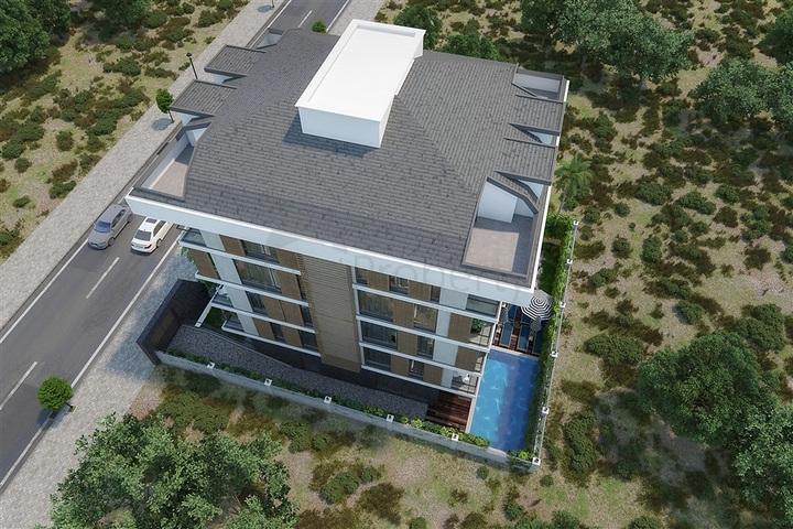 Новый строящийся проект в центре города Алания