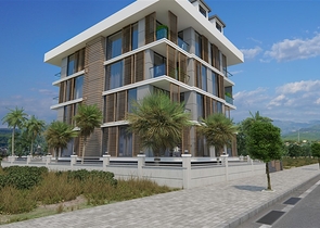 Новый строящийся проект в центре города Алания