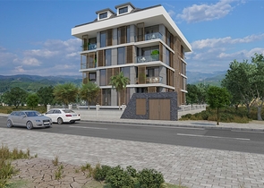 Новый строящийся проект в центре города Алания