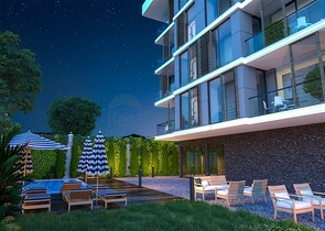 Новый строящийся проект в центре города Алания