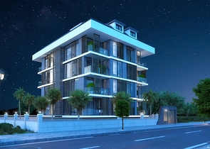 Новый строящийся проект в центре города Алания