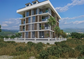 Новый строящийся проект в центре города Алания