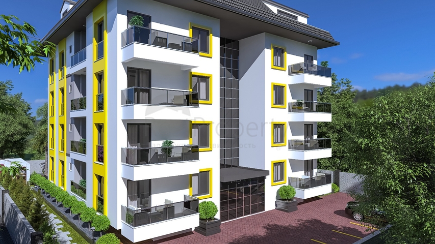 Новый строящийся комплекс в Авсалларе