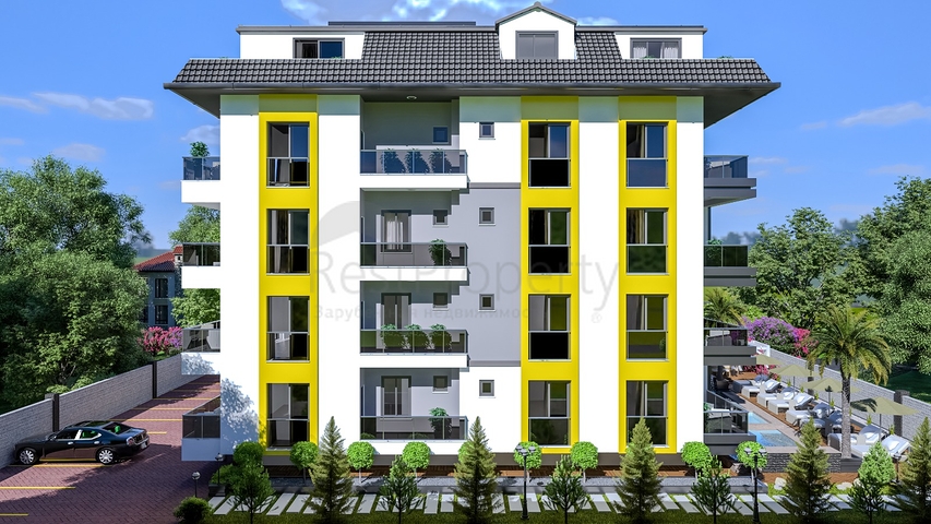 Новый строящийся комплекс в Авсалларе