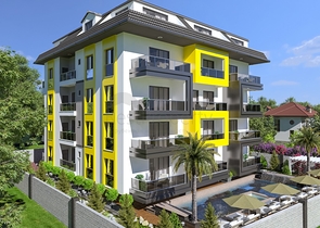 Новый строящийся комплекс в Авсалларе