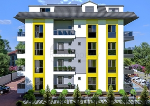 Новый строящийся комплекс в Авсалларе