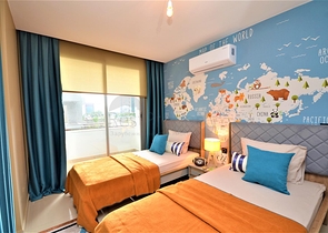 Квартира 2+1 с выходом в сад в Кестеле.