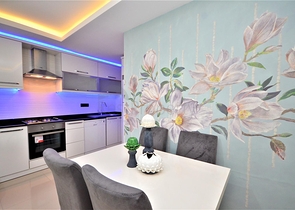 Квартира 2+1 с выходом в сад в Кестеле.