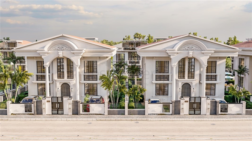 Виллы на завершении строительства в центре Белека